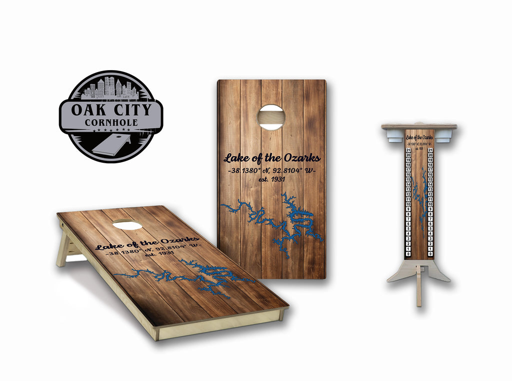 Lake of the Ozarks Regulation Cornhole Boards