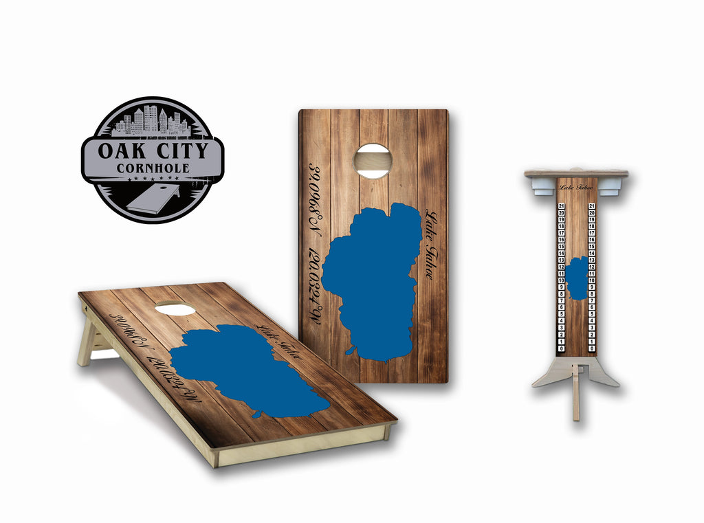 Lake Tahoe Regulation Cornhole Boards